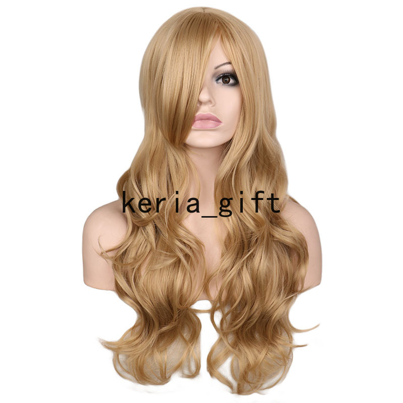 Long Curly Hair Synthetic Wigs for Women Blonde Anime Cinderella Lace Front Cosplay Wig Halloween Costume Party Hairpiece Peruca Large Wave
Long Curly Hair Synthetic Wigs for Women Blonde Anime Cinderella Lace Front Cosplay Wig Halloween Costume Party Hairpiece Peruca Large Wave