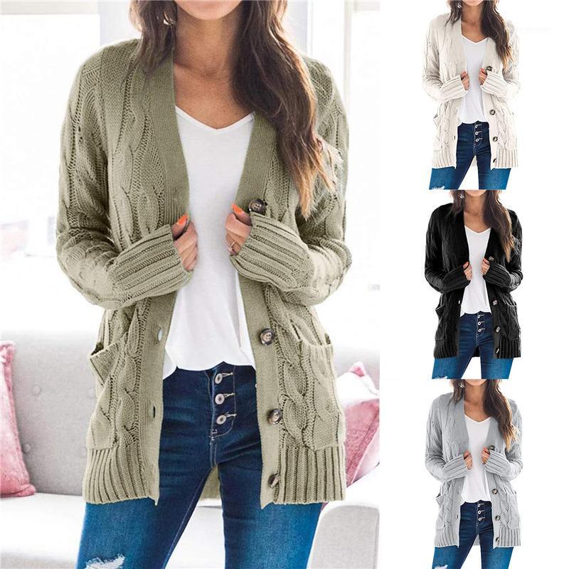 2020 Autumn Winter Warm Knitted Cardigan Long Sleeve Women Sweaters Casual Loose Knit Sweater Coat Pocket Casual Jumper Top1, Gray
2020 Autumn Winter Warm Knitted Cardigan Long Sleeve Women Sweaters Casual Loose Knit Sweater Coat Pocket Casual Jumper Top1, Gray