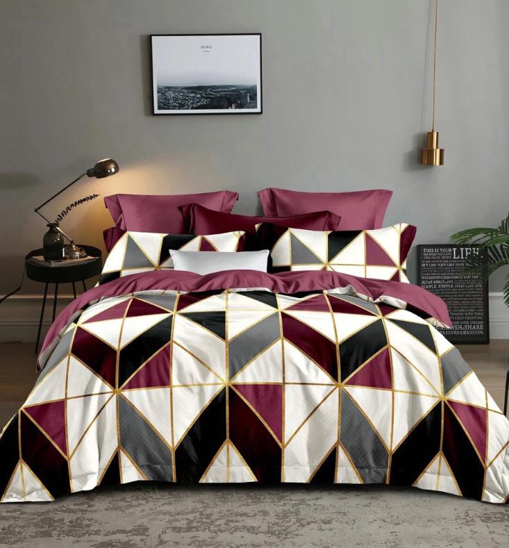 3d Cut Geometric Pattern Bedding Set Duvet Cover Quilt Cover Nordic Simple Style Bedding Queen Size, Style 7
3d Cut Geometric Pattern Bedding Set Duvet Cover Quilt Cover Nordic Simple Style Bedding Queen Size, Style 7