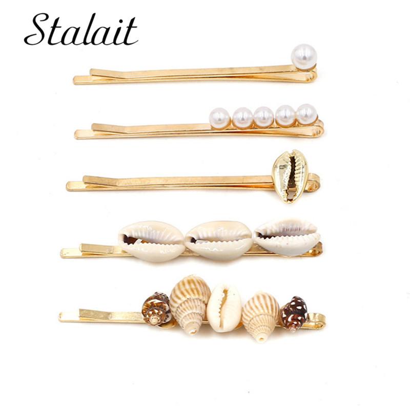 Bohemian Fresh Pearl Shell Hair Clips Summer Beach Conch Hair Jewelry Fashion Hairpins For Women Girl Gifts
Bohemian Fresh Pearl Shell Hair Clips Summer Beach Conch Hair Jewelry Fashion Hairpins For Women Girl Gifts