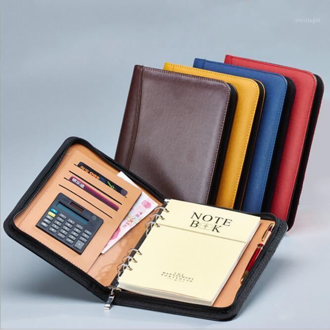 1PC PU Leather A5 A6 B5 Loose-leaf Spiral Business Notebook And Journals Padfolio With Calculator Diary Planner Notes Stationery1
1PC PU Leather A5 A6 B5 Loose-leaf Spiral Business Notebook And Journals Padfolio With Calculator Diary Planner Notes Stationery1