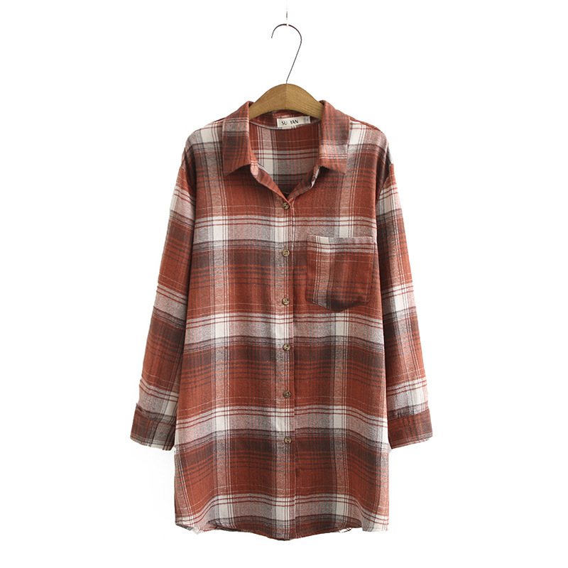 Xl-4xl Plus Female Plaid New Size Big Cotton Complete A-line Topos 5goy, Yellow.
Xl-4xl Plus Female Plaid New Size Big Cotton Complete A-line Topos 5goy, Yellow.
