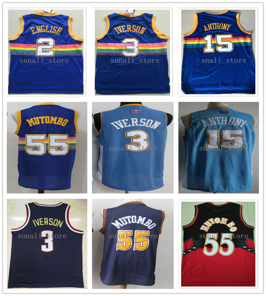 Stitched Men Vintage Rainbow Blue Alex 2 English Allen 3 Iverson Carmelo 15 Anthony Dikembe 55 Mutombo Jerseys Basketball 2021 Shirts
Stitched Men Vintage Rainbow Blue Alex 2 English Allen 3 Iverson Carmelo 15 Anthony Dikembe 55 Mutombo Jerseys Basketball 2021 Shirts
