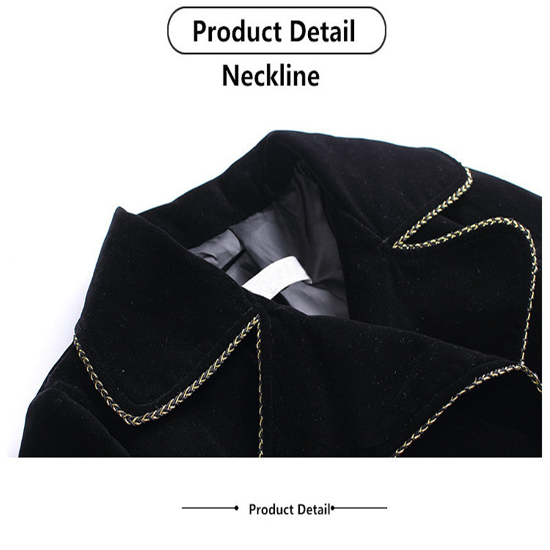 Women Velvet Coat Long Velvet Coats Modern Lady Trench Coat Black Long Sleeve Belted Winter Jacket 201216