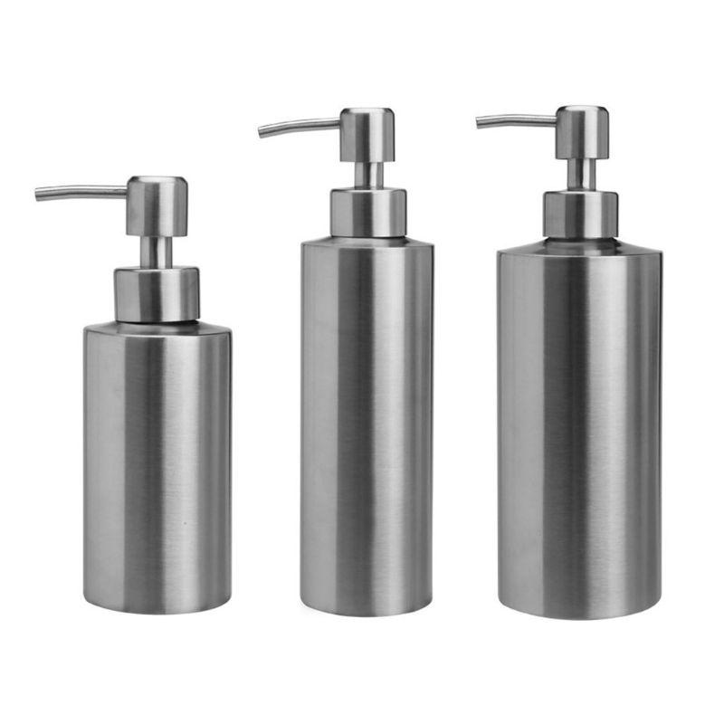 Manual Stainless Steel Soap Dispenser Hand Metal Pump Lotion Bottle Disinfectant L9CC
Manual Stainless Steel Soap Dispenser Hand Metal Pump Lotion Bottle Disinfectant L9CC