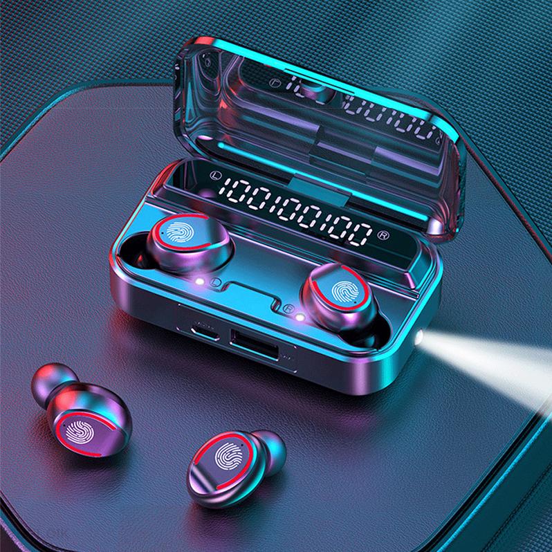 New UV bright TWS earphones bluetooth wireless LED display Touch Control headset stereo earbuds for huawei, White
New UV bright TWS earphones bluetooth wireless LED display Touch Control headset stereo earbuds for huawei, White