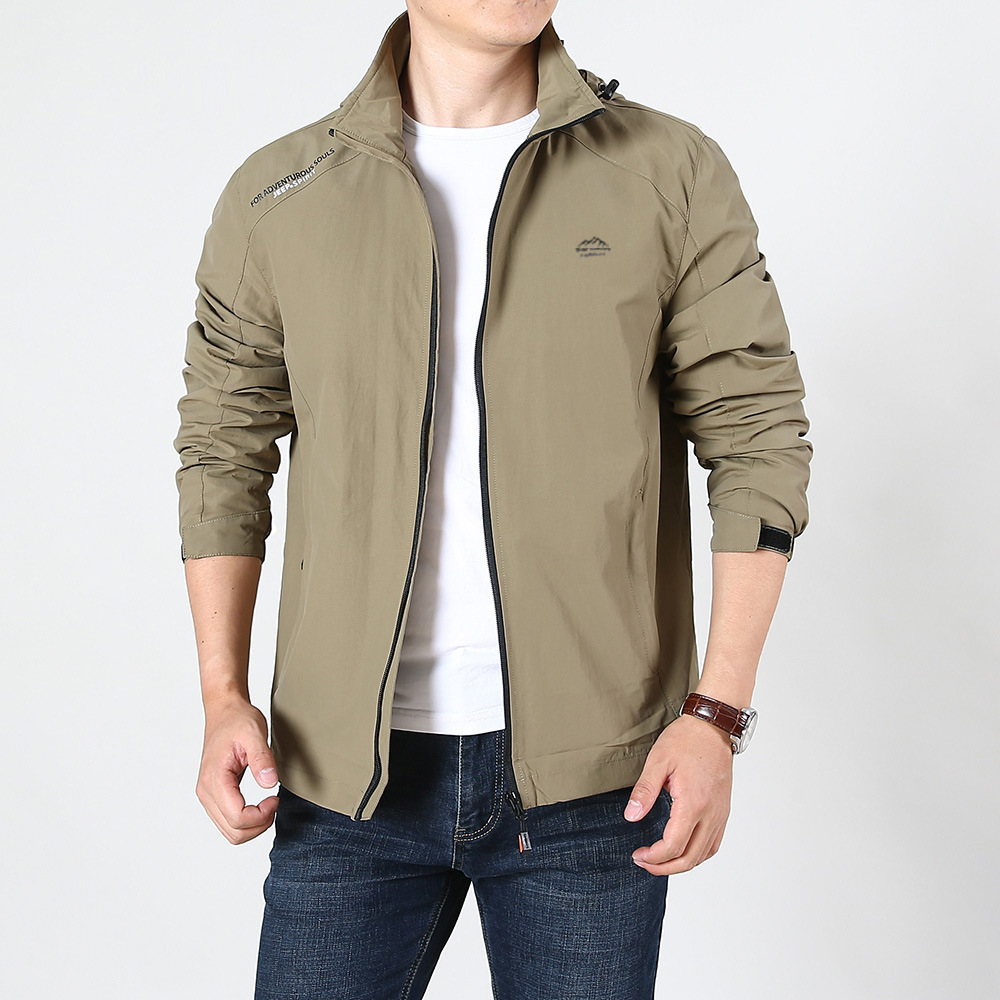 Summer Autumn Jacket Men Outdoor Casual Hooded Military Jacket Waterproof Mens Clothing Quick Dry Windbreaker Hiking Coat Men 201127