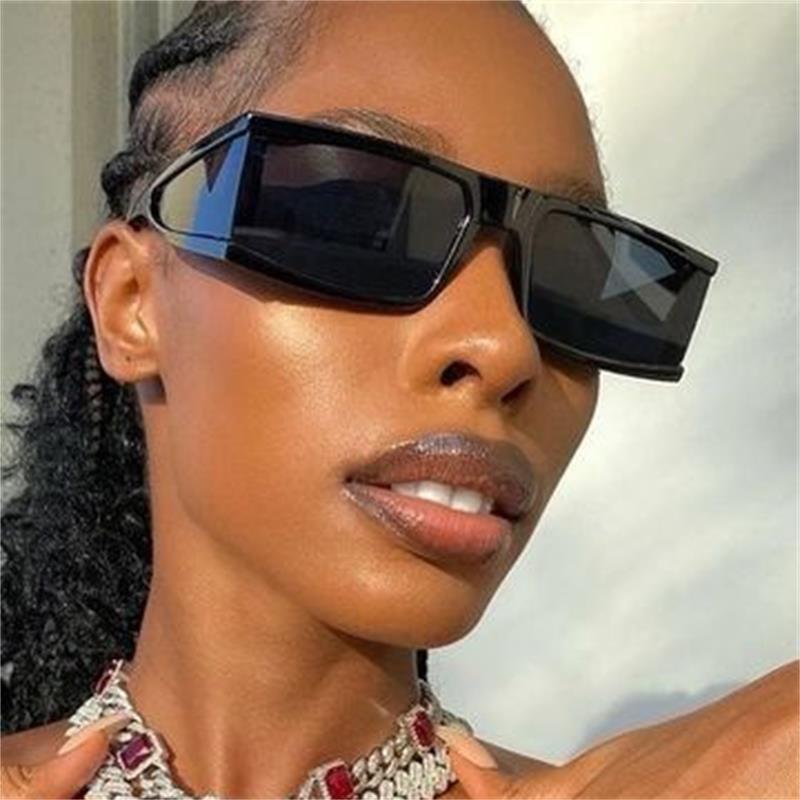 Retro thick frame Small Rectangle Sunglasses Women Square Black Shades Luxury Side Shield Sun Glasses Men Clear Plastic Frame
Retro thick frame Small Rectangle Sunglasses Women Square Black Shades Luxury Side Shield Sun Glasses Men Clear Plastic Frame