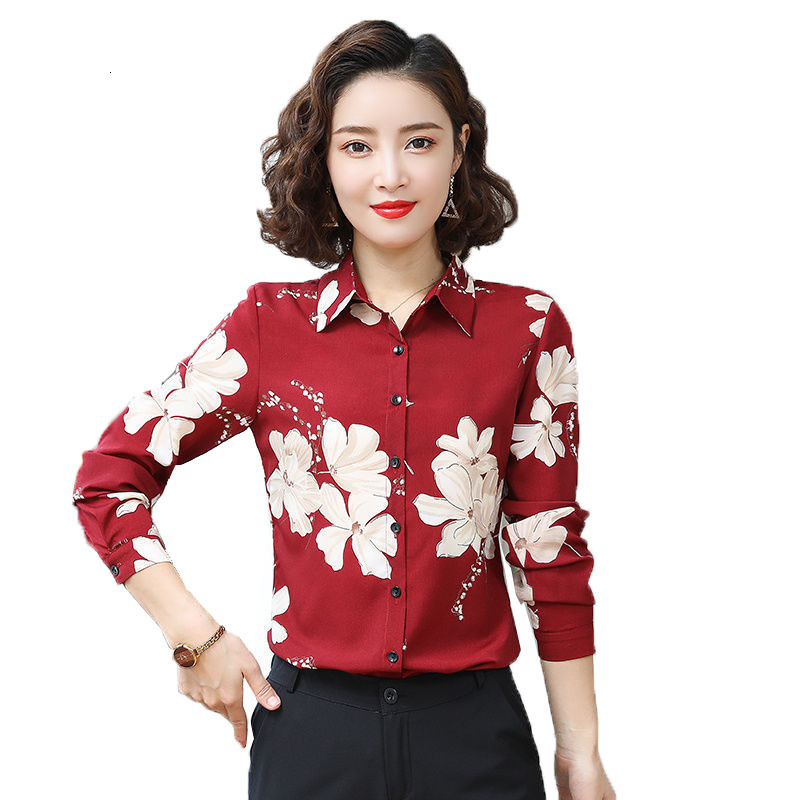 Spring Printing Shirt Long Korean Floral Chiffon Casual Female Blouse Office Plus Size R785 Fpp6, Color 3
Spring Printing Shirt Long Korean Floral Chiffon Casual Female Blouse Office Plus Size R785 Fpp6, Color 3