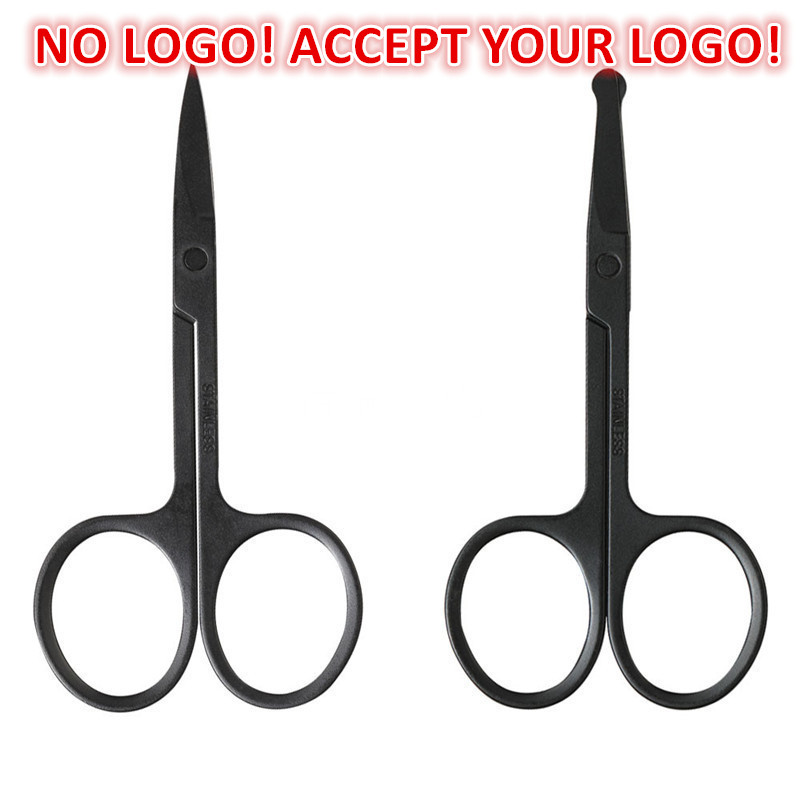 Black Stainless Steel Hair Scissors Eyebrows Nose Hairbeard Scissor Beauty Tool Hairdressers accept your logo printing
Black Stainless Steel Hair Scissors Eyebrows Nose Hairbeard Scissor Beauty Tool Hairdressers accept your logo printing