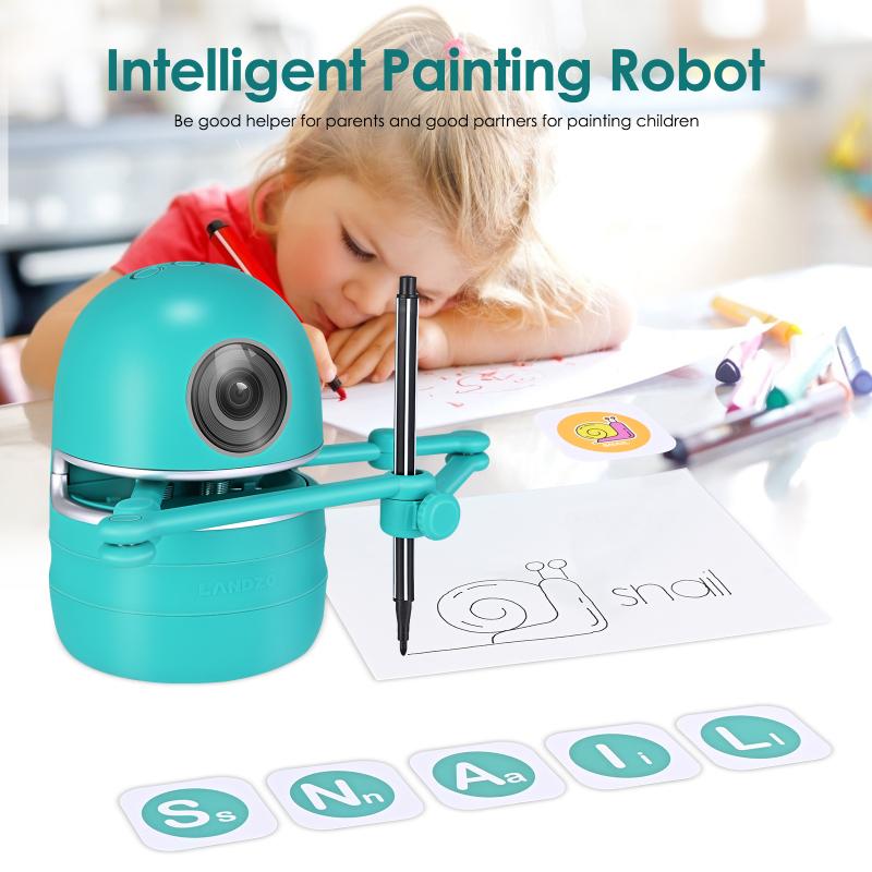 Drawing Robot Artist Intelligent Automatic Painting Suit USB Rechargeable Educational Smart Robot Toy Unique Gift for Childrens
Drawing Robot Artist Intelligent Automatic Painting Suit USB Rechargeable Educational Smart Robot Toy Unique Gift for Childrens