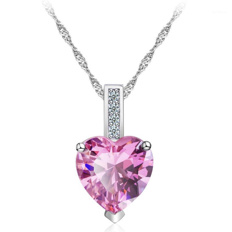 Valentine's Day Gift Long Chain Necklace Heart Cubic Zirconia Pendant For Wedding Accessory Rhinestone Stone Jewelley1
Valentine's Day Gift Long Chain Necklace Heart Cubic Zirconia Pendant For Wedding Accessory Rhinestone Stone Jewelley1