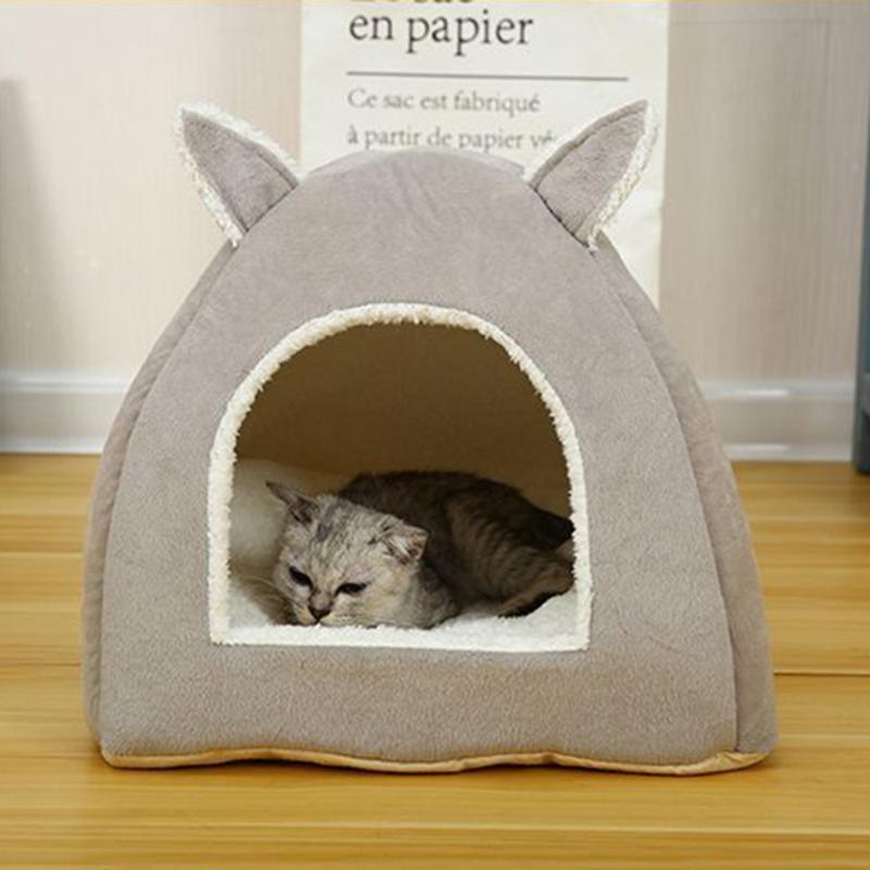 Removable Cat Bed Self Warming for Indoor Cats Foldable Dog House with Mattress Puppy Cage Lounger Grey Pink
Removable Cat Bed Self Warming for Indoor Cats Foldable Dog House with Mattress Puppy Cage Lounger Grey Pink