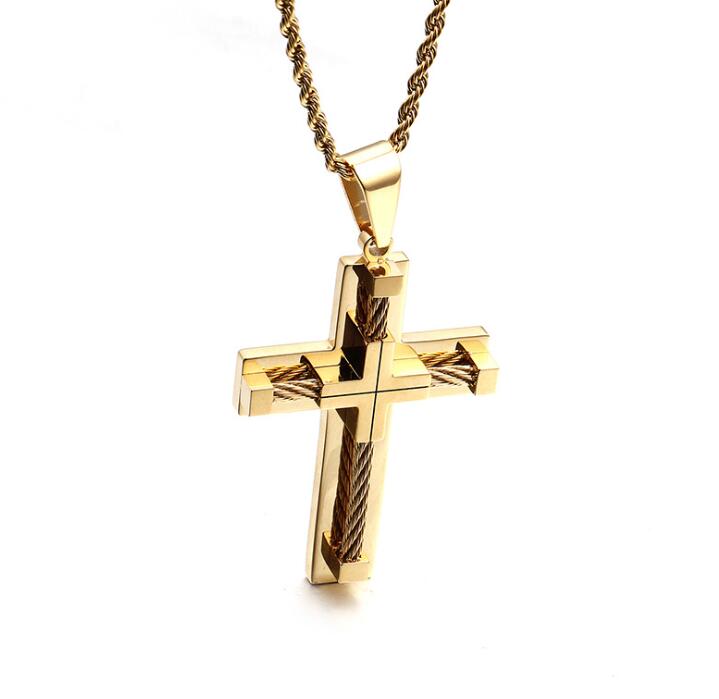 whole hip hop jewelry necklace mens gold chain pendants xmas gift for men203k