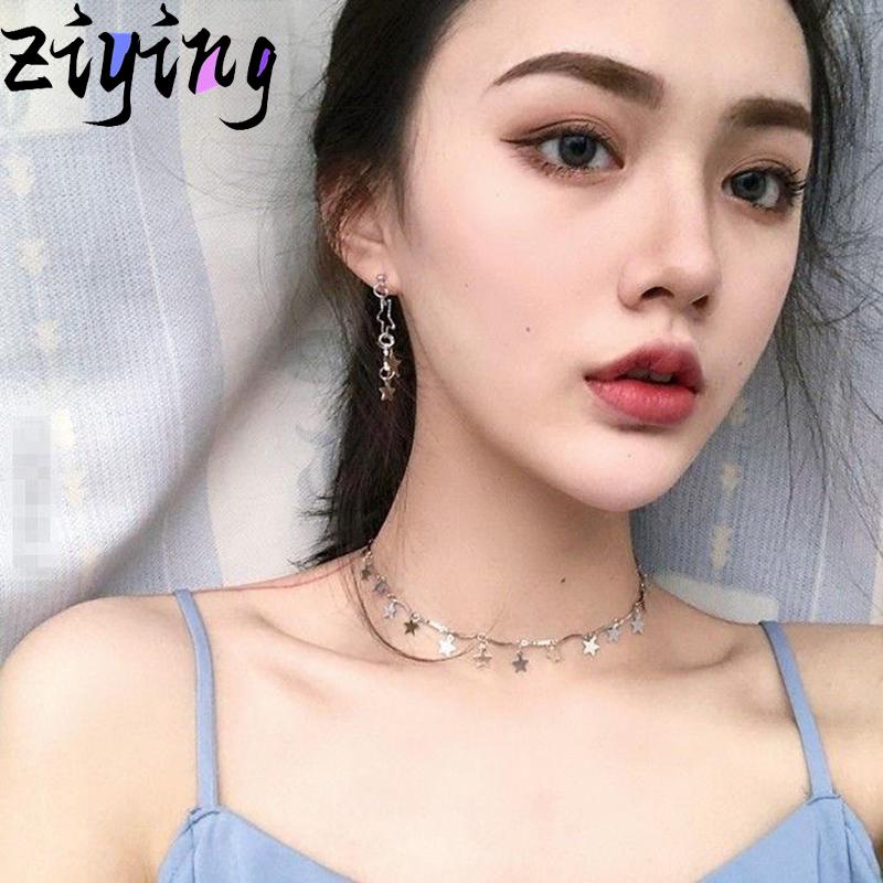 European And American Simple Necklace Personality Creative 2021 Wild Trendy Super Fairy Wild Star Clavicle Chain Necklace Female
European And American Simple Necklace Personality Creative 2021 Wild Trendy Super Fairy Wild Star Clavicle Chain Necklace Female