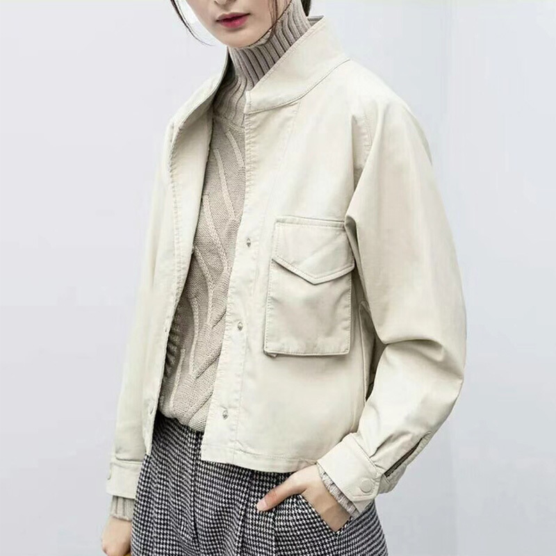 2021 New Jacke Loose Batwing Short Design Long Female Leather Sleeve of Plutonium Jackets X7QA, Black
2021 New Jacke Loose Batwing Short Design Long Female Leather Sleeve of Plutonium Jackets X7QA, Black
