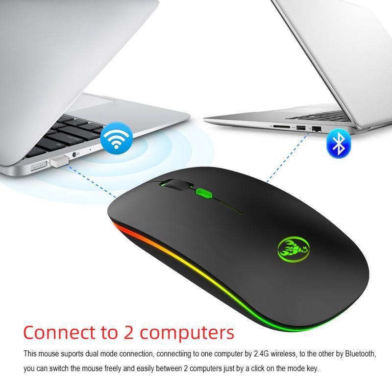 T18 Dual Mode Mouse Bluetooth Wireless Mouse Rechargeable Silent 2.4Ghz Light Emitting Office Game Mute Mice1
T18 Dual Mode Mouse Bluetooth Wireless Mouse Rechargeable Silent 2.4Ghz Light Emitting Office Game Mute Mice1