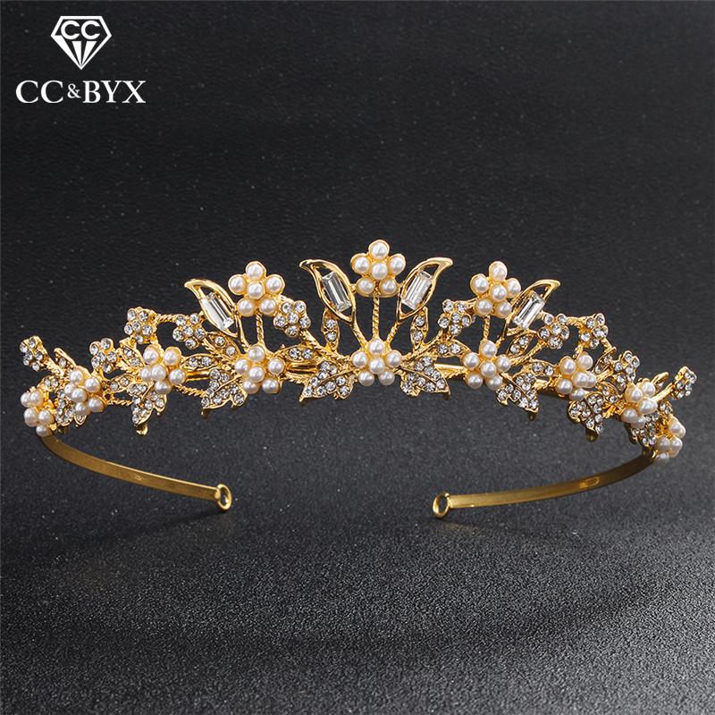 Crown Tiara Hairbands CZ Pearl Wedding Hair Accessories For Bride Handmade Flower Shape Engagement Vintage Jewelry Gift hx041
Crown Tiara Hairbands CZ Pearl Wedding Hair Accessories For Bride Handmade Flower Shape Engagement Vintage Jewelry Gift hx041