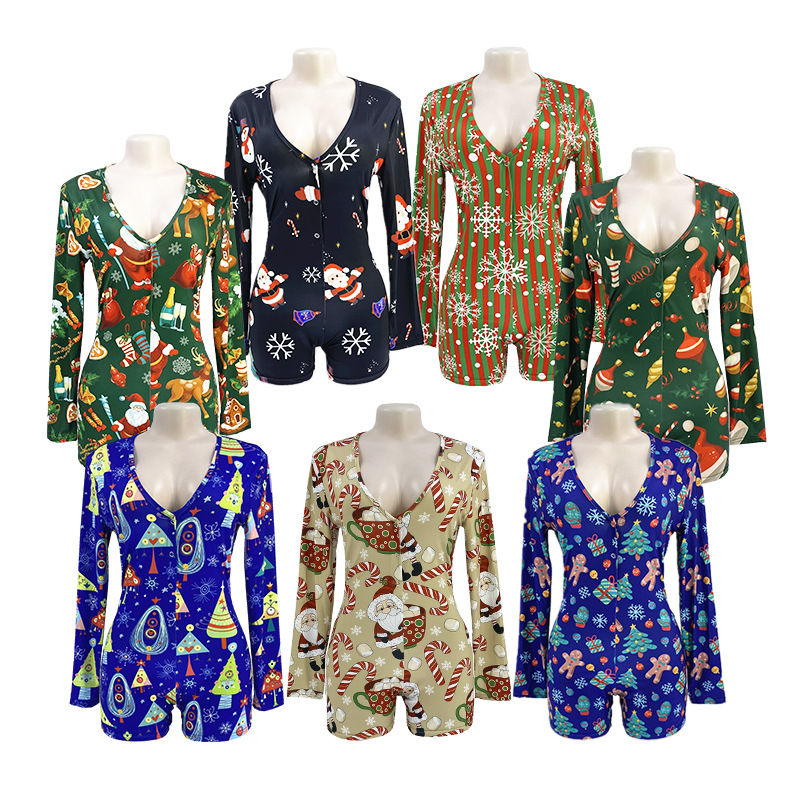 60 colors Designer Women Pajama Onesies Nightwear Playsuit Workout Button Skinny Hot Print Jumpsuits V-neck Short Onesies Rompers DHL T1502, Black;white
60 colors Designer Women Pajama Onesies Nightwear Playsuit Workout Button Skinny Hot Print Jumpsuits V-neck Short Onesies Rompers DHL T1502, Black;white