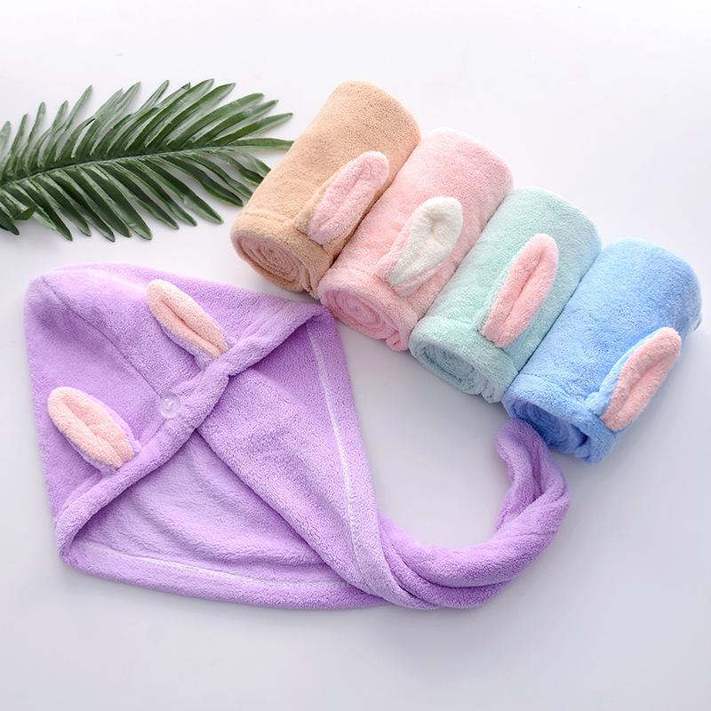 Ears Microfibre After Shower Hair Drying Womens Girls Lady's Towel Quick Dry Hair Hat Cap Turban Head Wrap Bathing Tools
Ears Microfibre After Shower Hair Drying Womens Girls Lady's Towel Quick Dry Hair Hat Cap Turban Head Wrap Bathing Tools