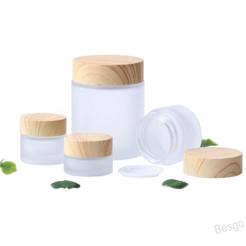 Empty Cosmetic Portable Case Screw-top Bottle Imitation Wood Grain Cover Glass Cream Bottling Storage Matte Containers Jar Travel BH4488 WXM
Empty Cosmetic Portable Case Screw-top Bottle Imitation Wood Grain Cover Glass Cream Bottling Storage Matte Containers Jar Travel BH4488 WXM