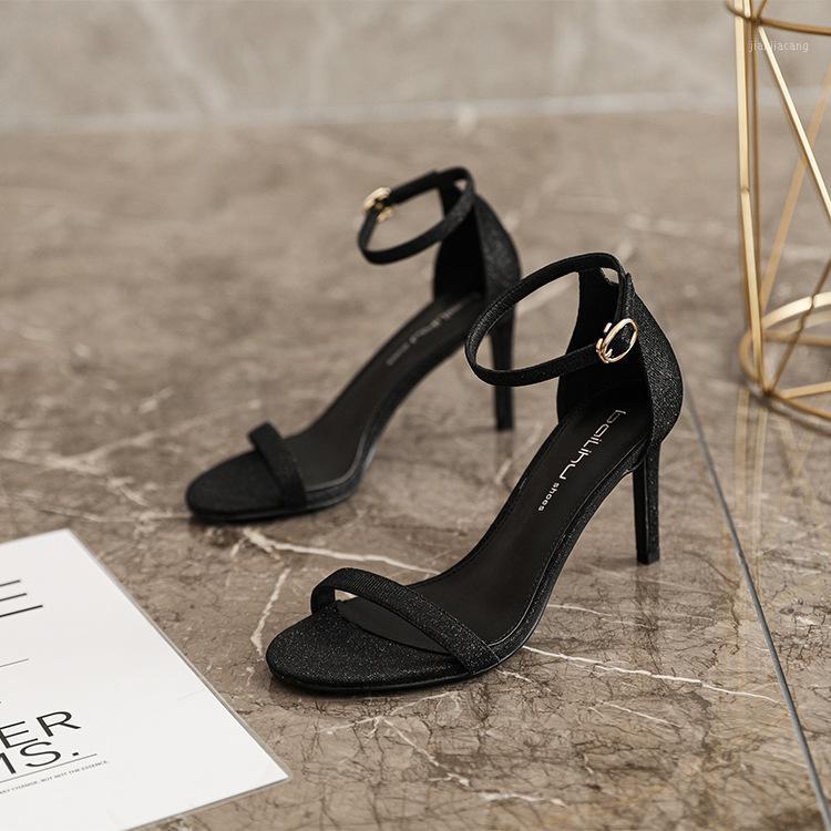 LIMEIKE Women's Sandals 2020 Summer High Heels Shoes Cover Heels Elegant Casual Wedding Career Shoes1, Black 8cm
LIMEIKE Women's Sandals 2020 Summer High Heels Shoes Cover Heels Elegant Casual Wedding Career Shoes1, Black 8cm