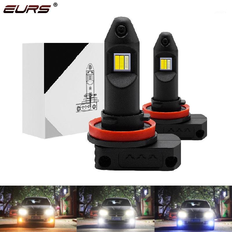 EURS H11 3 4 LED Fog Light Bulbs H8 H9 H16 LED CSP 6000k White/3000k Golden Yellow /8000K ice blue 12V 24V Auto Driving Lamp1
EURS H11 3 4 LED Fog Light Bulbs H8 H9 H16 LED CSP 6000k White/3000k Golden Yellow /8000K ice blue 12V 24V Auto Driving Lamp1