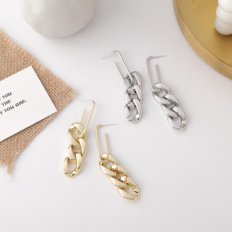 Dangle & Chandelier 2021 Trendy Vintage Shiny Gold Color Chain Long Drop Earrings For Women Fashion Jewelry Pendientes
Dangle & Chandelier 2021 Trendy Vintage Shiny Gold Color Chain Long Drop Earrings For Women Fashion Jewelry Pendientes