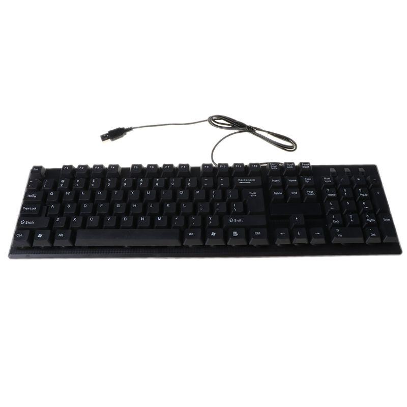 Russian Arabic French spanish USB Wired Silent Keyboard Waterproof Office 104 Keys Keyboard for Windows Desktop Computer
Russian Arabic French spanish USB Wired Silent Keyboard Waterproof Office 104 Keys Keyboard for Windows Desktop Computer