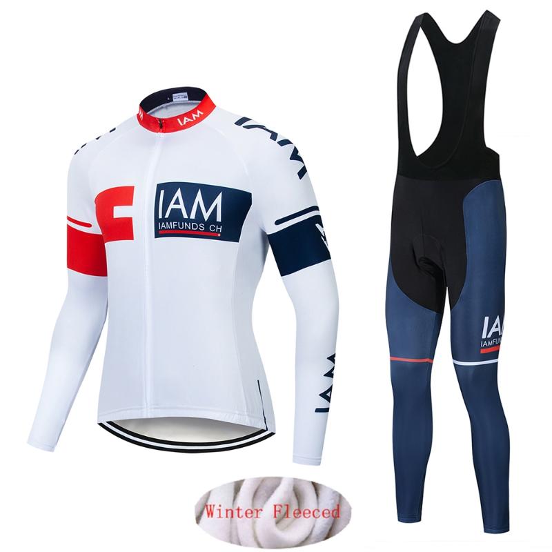 NEW IAM 2020 Winter Thermal Fleece Cycling Clothes Pro Team Men long Jersey Suit Outdoor Riding Bike MTB Clothing Bib Pants Set
NEW IAM 2020 Winter Thermal Fleece Cycling Clothes Pro Team Men long Jersey Suit Outdoor Riding Bike MTB Clothing Bib Pants Set