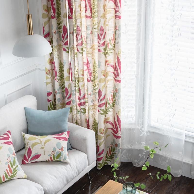 RZCortinas Semi Blackout Curtains for Bedroom Cotton Linen Window Curtain Living Room American Drapes with Leaves Printed Blinds, 1pc tulle
RZCortinas Semi Blackout Curtains for Bedroom Cotton Linen Window Curtain Living Room American Drapes with Leaves Printed Blinds, 1pc tulle