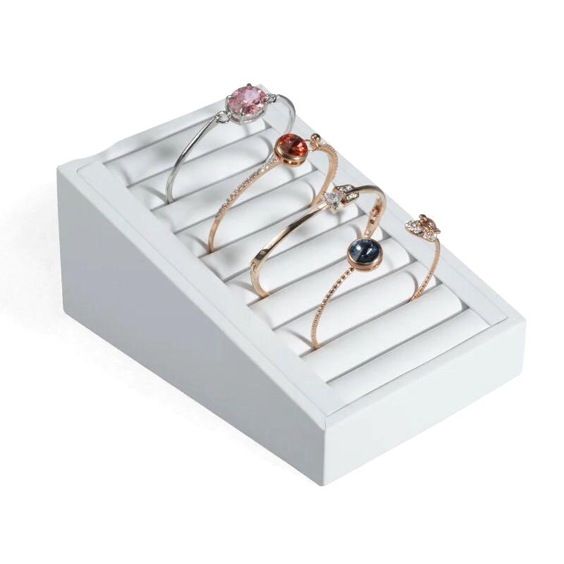 Elastic PU Leather Bangle Ring Tray Jewelry Display Tray Jewelry Display Stand Bangle Insert
Elastic PU Leather Bangle Ring Tray Jewelry Display Tray Jewelry Display Stand Bangle Insert