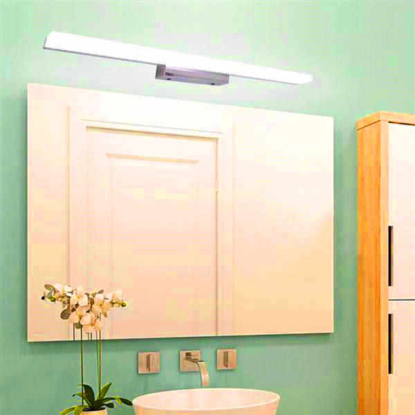 Discount 9W 60CM New and intelligent lamp Bathroom Light Bar Silver White Light high brightness Lights Top-grade material Lighting 
Discount 9W 60CM New and intelligent lamp Bathroom Light Bar Silver White Light high brightness Lights Top-grade material Lighting