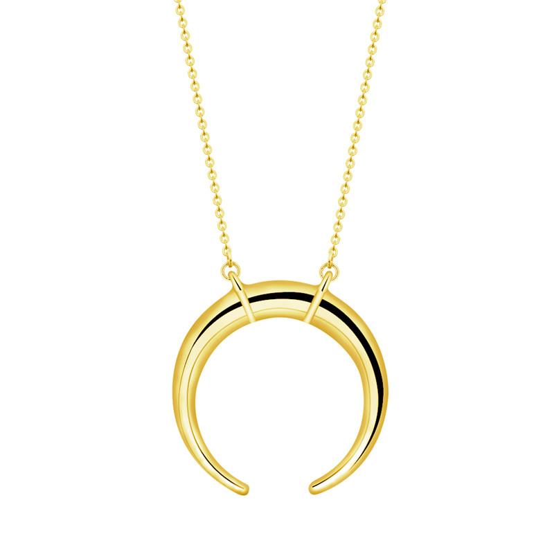 Minimalist Crescent Moon Collares Horn Necklace Women Bohemian Gift Fashion Jewelry Stainless Steel Chain Bijoux Femme
Minimalist Crescent Moon Collares Horn Necklace Women Bohemian Gift Fashion Jewelry Stainless Steel Chain Bijoux Femme