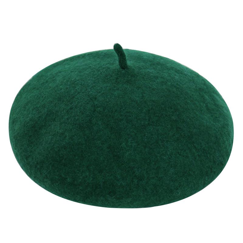 Wool Beret Hat French Style Beanie Hats Fashion Ladies Solid Color Beret Caps Outdoor Winter Best Sale-WT, Army green
Wool Beret Hat French Style Beanie Hats Fashion Ladies Solid Color Beret Caps Outdoor Winter Best Sale-WT, Army green