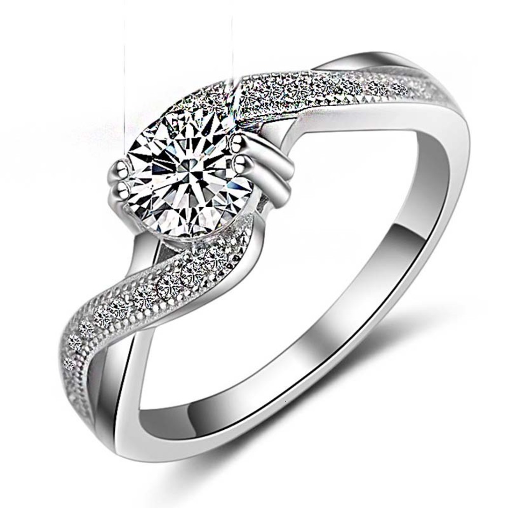 Luxurys Designers Fashion Jz042 new platinum plated 80 point imitation women's C Ring Jewelry Wedding diamond ring
Luxurys Designers Fashion Jz042 new platinum plated 80 point imitation women's C Ring Jewelry Wedding diamond ring