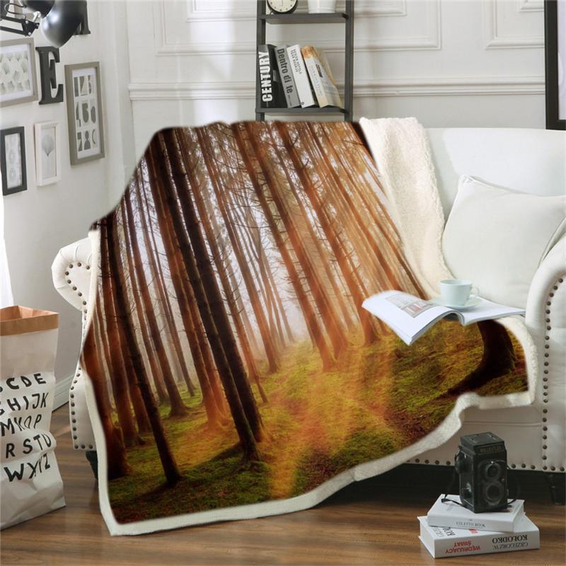 Fashion Nature Blankets For Bed Autumn Forest Leaf Sherpa Blanket Morning Scenery Mantas Trees Landscape Fashion Blanket
Fashion Nature Blankets For Bed Autumn Forest Leaf Sherpa Blanket Morning Scenery Mantas Trees Landscape Fashion Blanket