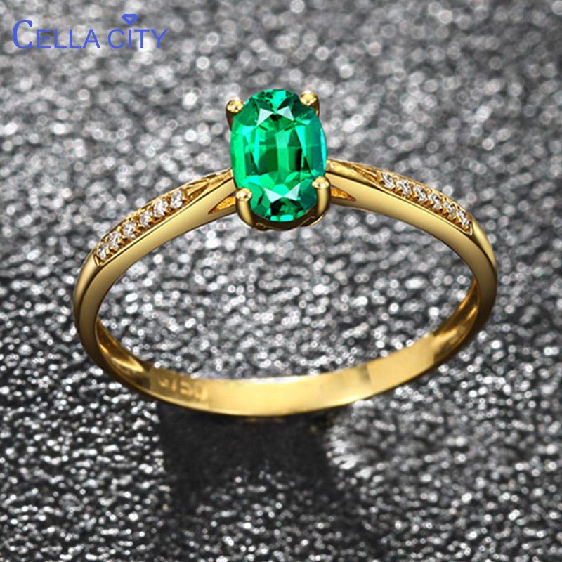 Cellacity 925 silver ring with green oval emerald gemstone gold color silver jewelry open adjust size woman party gift
Cellacity 925 silver ring with green oval emerald gemstone gold color silver jewelry open adjust size woman party gift