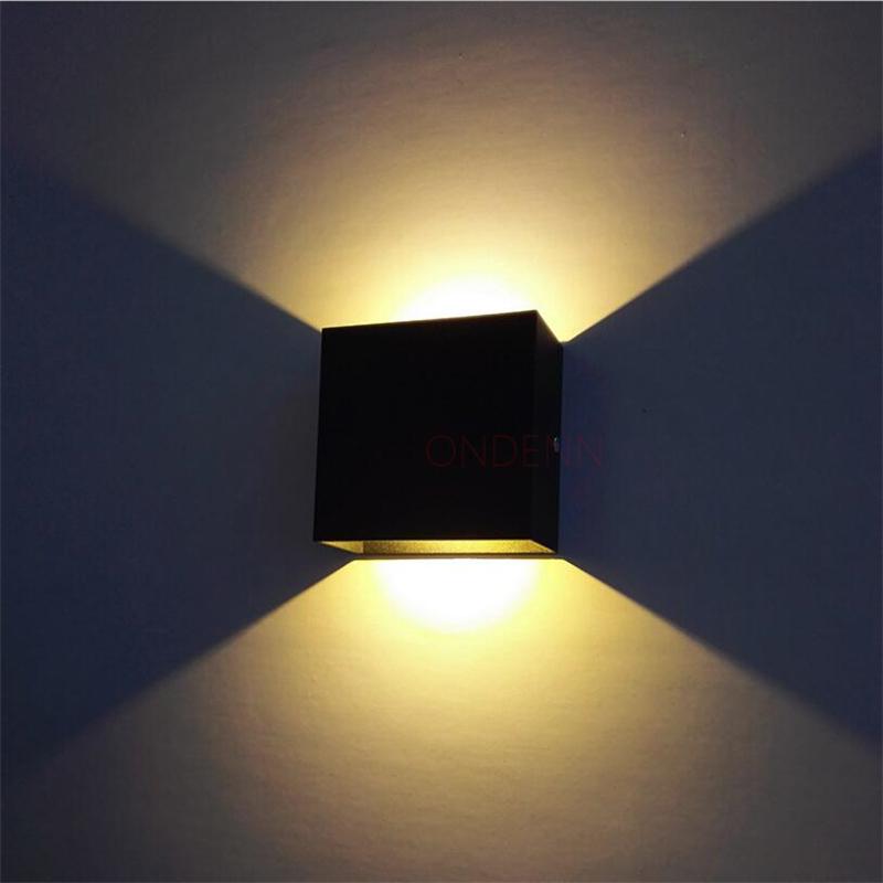 Dimmable 6W LED Wall lamp Aluminum shell modern up and down lighting aisle corridor stairs bedroom wall lamp AC85-265V
Dimmable 6W LED Wall lamp Aluminum shell modern up and down lighting aisle corridor stairs bedroom wall lamp AC85-265V