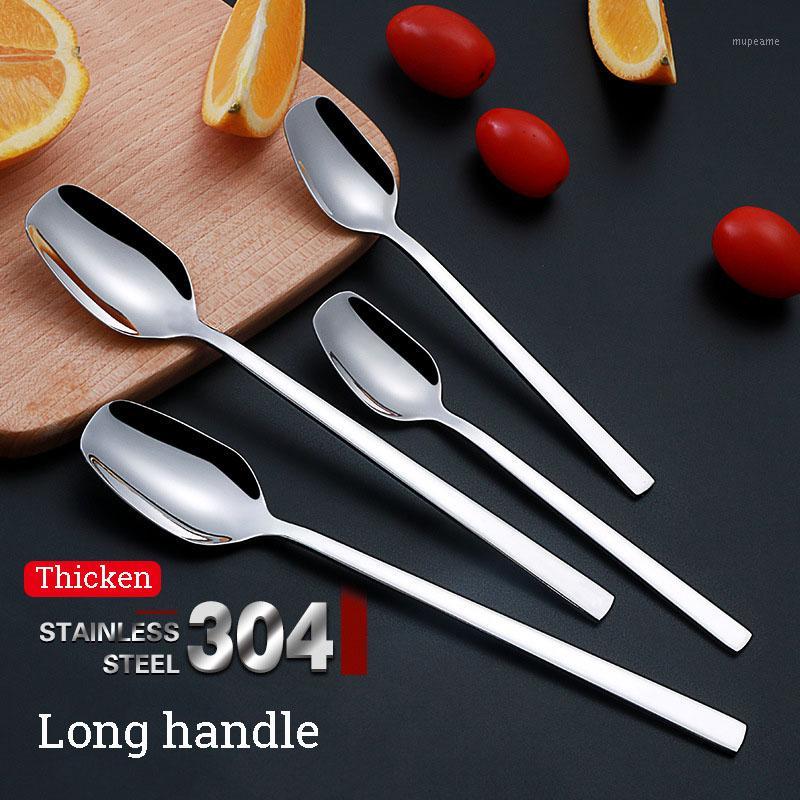 2PCS 304 Stainless Steel Spoon Drinking Coffee Dessert Spoon Long Handle Ice Cream Milk Salad Stirring Spoons Tableware Set1
2PCS 304 Stainless Steel Spoon Drinking Coffee Dessert Spoon Long Handle Ice Cream Milk Salad Stirring Spoons Tableware Set1
