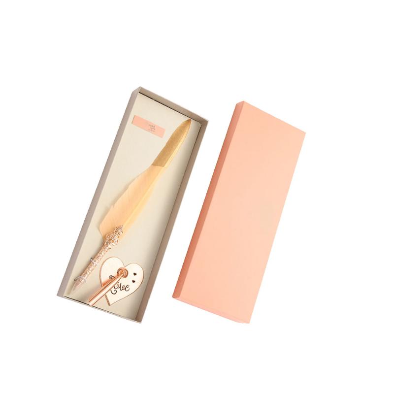 Pawaca European style creativity Exquisite Valentine's Day Birthday Holiday gifts Feather Dip Pen suit
Pawaca European style creativity Exquisite Valentine's Day Birthday Holiday gifts Feather Dip Pen suit