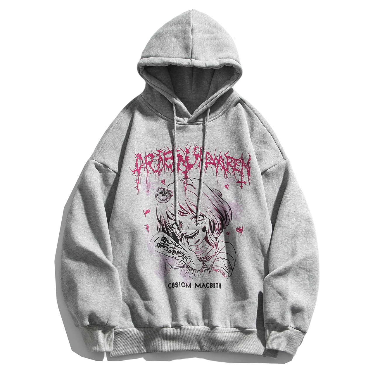 2021 New Anime Evil Girl Print Hip Hop Streetwear Women Winter Fleece Hooded Pullover Top Cotton Harajuku Hoodie Swatshirt Men Rrsa, White
2021 New Anime Evil Girl Print Hip Hop Streetwear Women Winter Fleece Hooded Pullover Top Cotton Harajuku Hoodie Swatshirt Men Rrsa, White