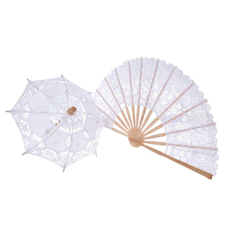 Lace Hand Fan Umbrella Set Wedding Bride Decoration Chinese Bamboo Wooden Hand Fan Desktop Ornament Wedding Home Decoration
Lace Hand Fan Umbrella Set Wedding Bride Decoration Chinese Bamboo Wooden Hand Fan Desktop Ornament Wedding Home Decoration