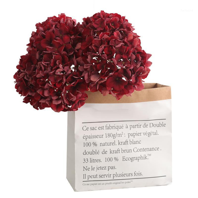 Hydrangea Artificial Flower Fabric Real Touch Bridal Wedding Bouquet Home Decor1, Red
Hydrangea Artificial Flower Fabric Real Touch Bridal Wedding Bouquet Home Decor1, Red