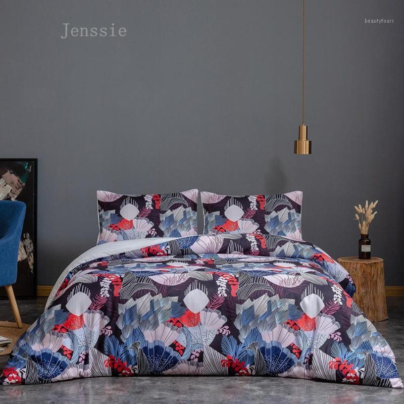 New Arrival Painted Blooming Flower Printed Bedding Set 2/3 Pcs Duvet Cover Multi Size Bedlinen Set with Pillowcases1, As picture
New Arrival Painted Blooming Flower Printed Bedding Set 2/3 Pcs Duvet Cover Multi Size Bedlinen Set with Pillowcases1, As picture