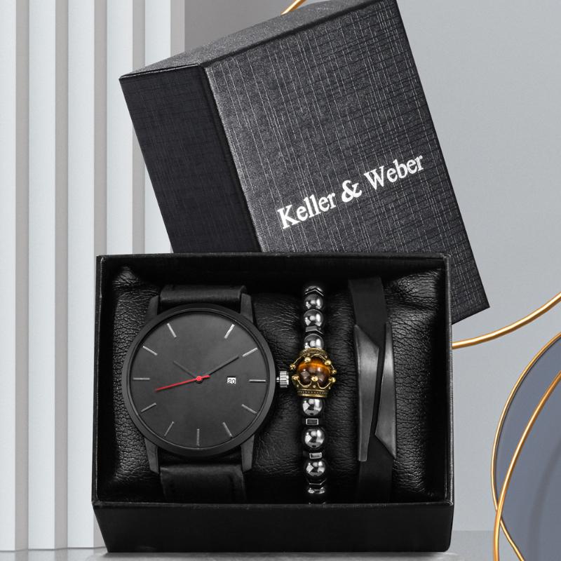 Wristwatches Quartz Watch For Men Calendar Business Bracelet Gift Set Fashion Sport Wristwatch Clock Relogio Masculino, Watch gift set 01
Wristwatches Quartz Watch For Men Calendar Business Bracelet Gift Set Fashion Sport Wristwatch Clock Relogio Masculino, Watch gift set 01