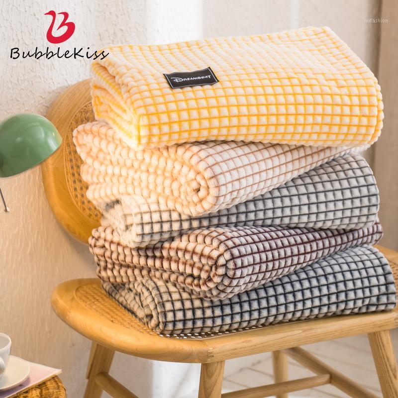Bubble Kiss Modern Home Throw Blankets For Bed Soft Skin-Friendly Coral Fleece Blanket Japanese Simple Thicken Warm Sofa Blanket1
Bubble Kiss Modern Home Throw Blankets For Bed Soft Skin-Friendly Coral Fleece Blanket Japanese Simple Thicken Warm Sofa Blanket1