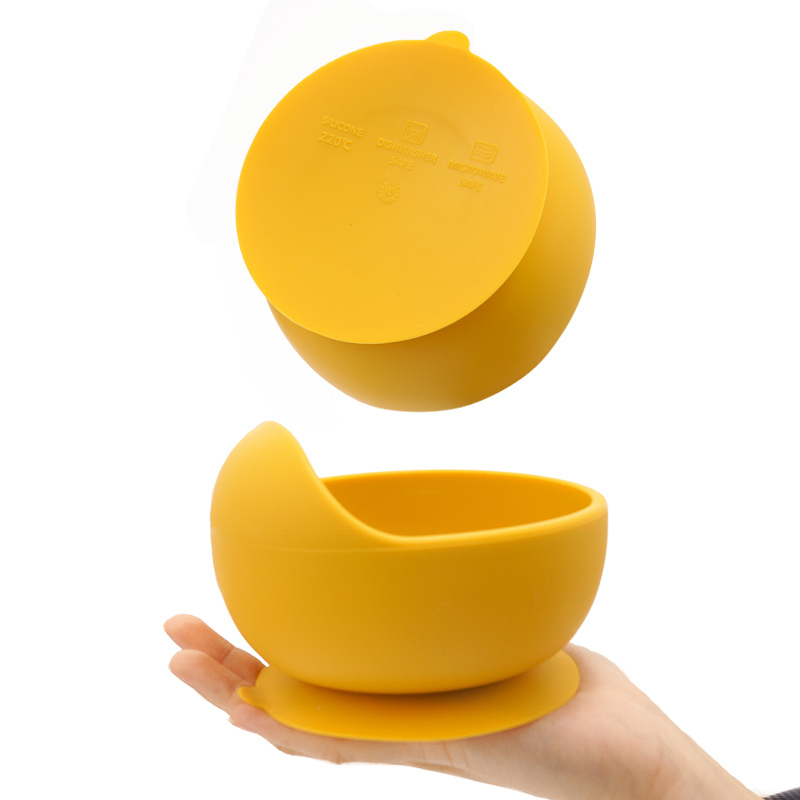 Muslinlife Silicone Baby Feeding Set Waterproof Spoon Non-Slip Feedings Silicone Bowl Tableware Teeth Baby Feeding Supplies LJ201221