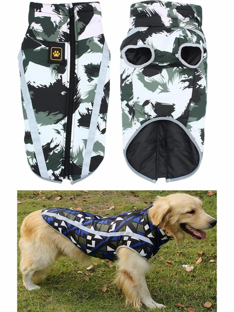 Reversible Waterproof Pet Dog Vest Jacket Reflective Warm Winter Puppy Clothes Coat For Small Large Dogs Pug Pitbull Clothing
Reversible Waterproof Pet Dog Vest Jacket Reflective Warm Winter Puppy Clothes Coat For Small Large Dogs Pug Pitbull Clothing
