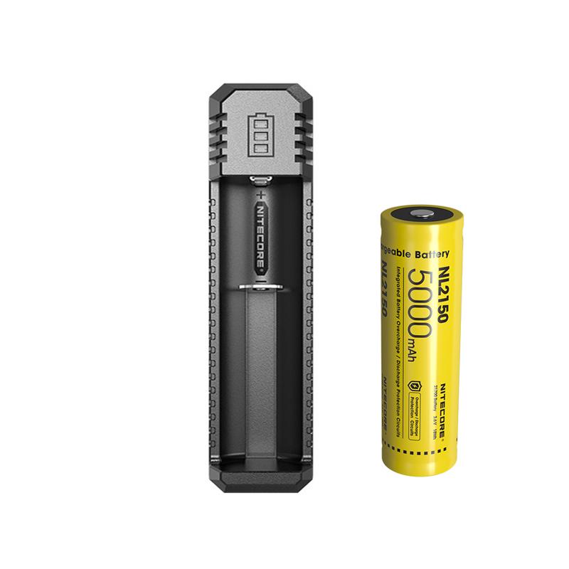 NITECORE UI1 USB Charging Li-ion IMR 21700 Battery Charger + NITECORE 21700 Li-ion Rechargeable battery NL2150 5000mAh 3.6V 18Wh
NITECORE UI1 USB Charging Li-ion IMR 21700 Battery Charger + NITECORE 21700 Li-ion Rechargeable battery NL2150 5000mAh 3.6V 18Wh